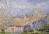 Monet, Claude Oscar - Gardener's House at Antibes